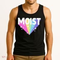 Moist Funny Meme Offensive Weird Cool Tank Top thumb 3