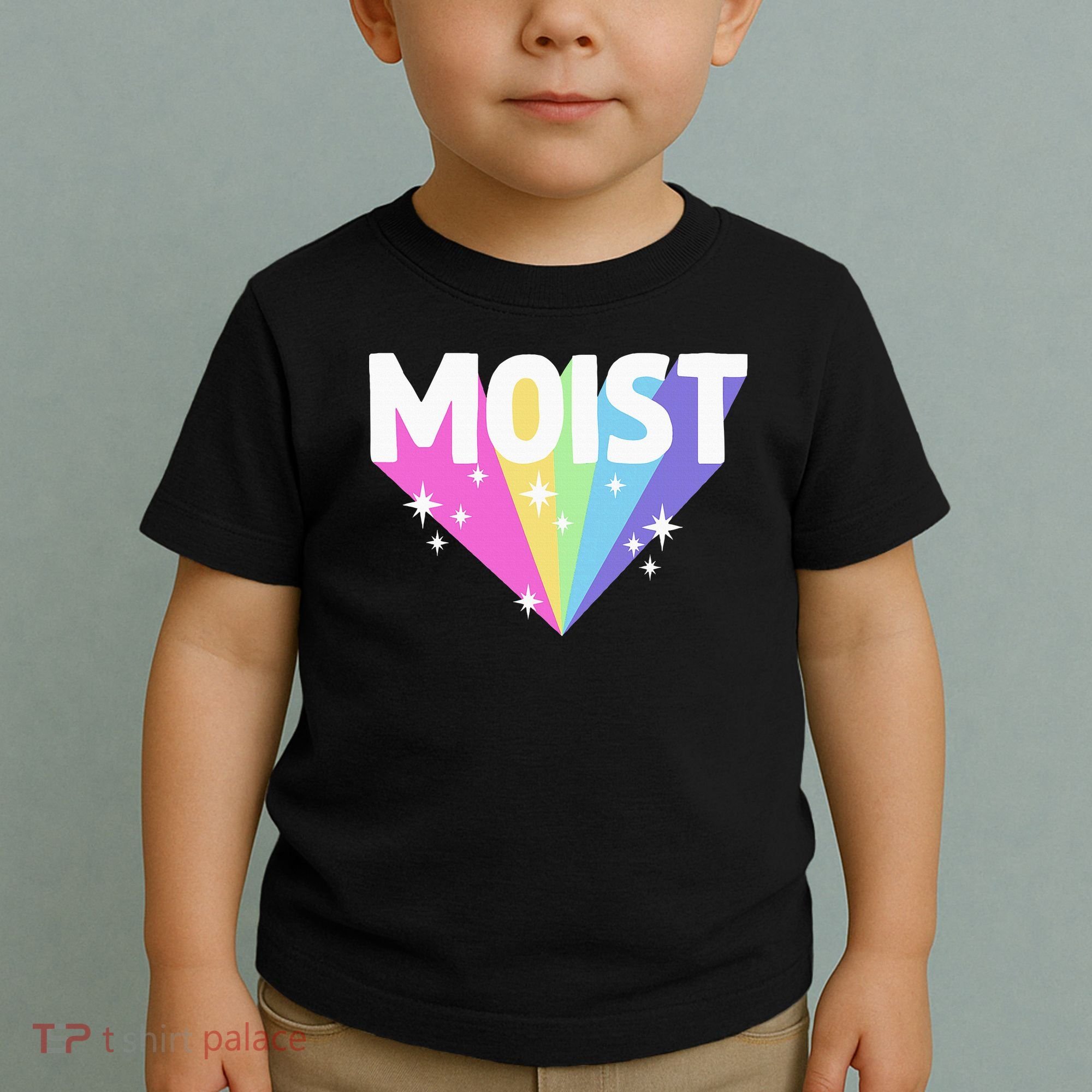 Moist Funny Meme Offensive Weird Cool Toddler T-Shirt