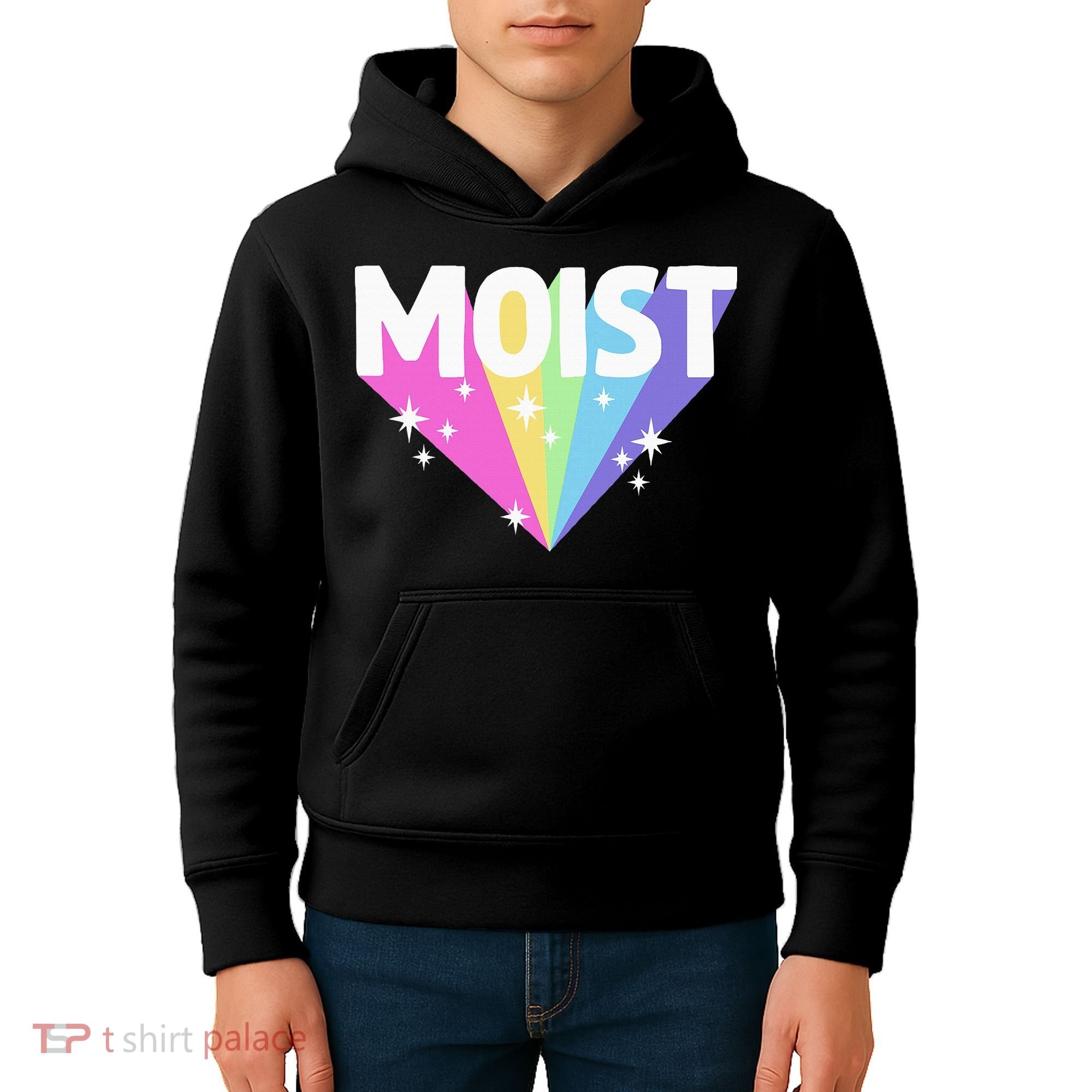 Moist Funny Meme Offensive Weird Cool Kids Hoodie
