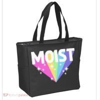 Moist Funny Meme Offensive Weird Cool Tote Bag thumb 2