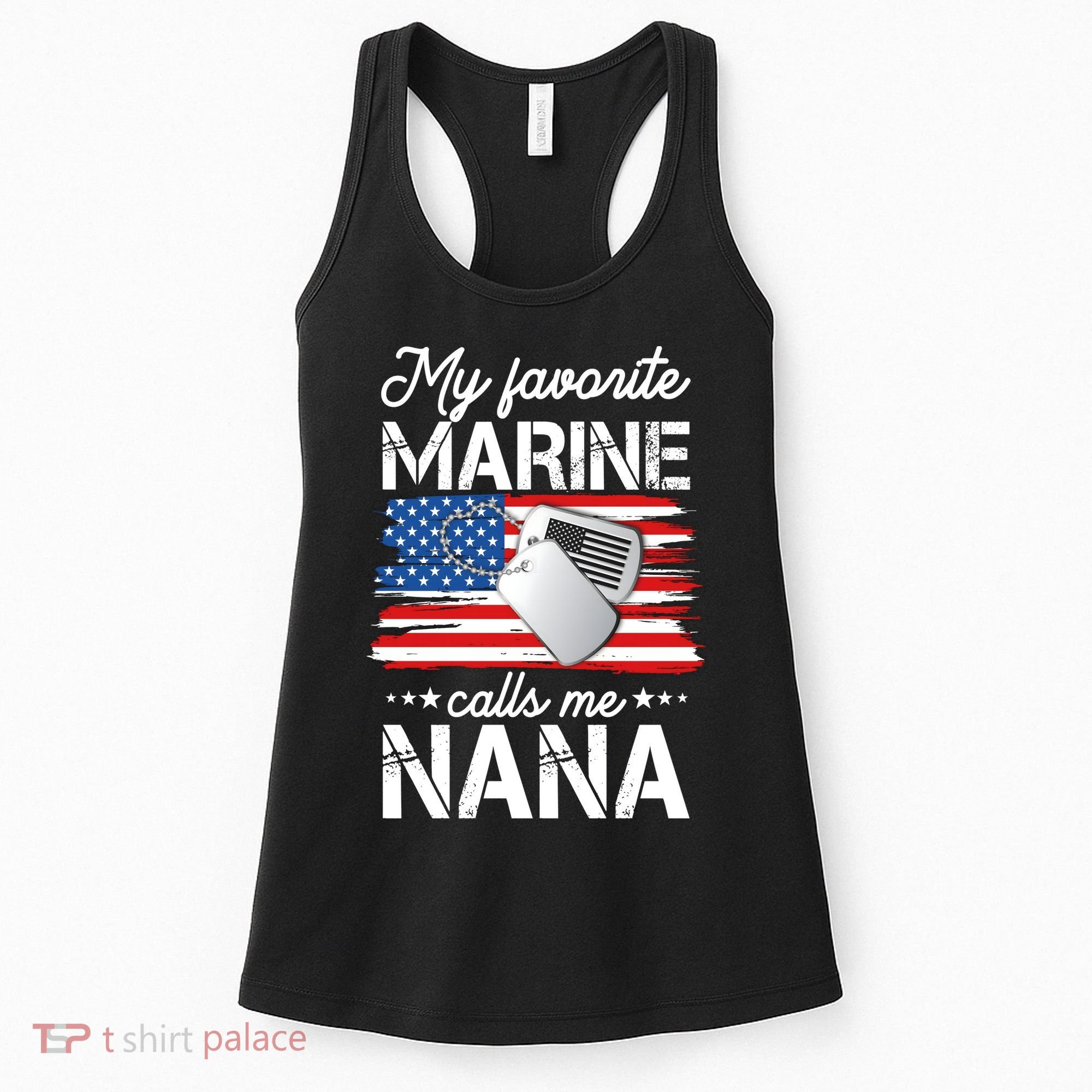 My Favorite Marine Calls Me Nana Women's Tank Top