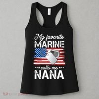 My Favorite Marine Calls Me Nana Women's Tank Top thumb 3