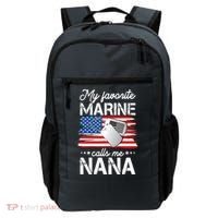 My Favorite Marine Calls Me Nana Backpack thumb 0