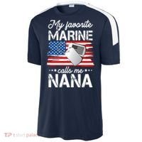 My Favorite Marine Calls Me Nana Sport-Tek Competitor United Soccer Jersey thumb 2