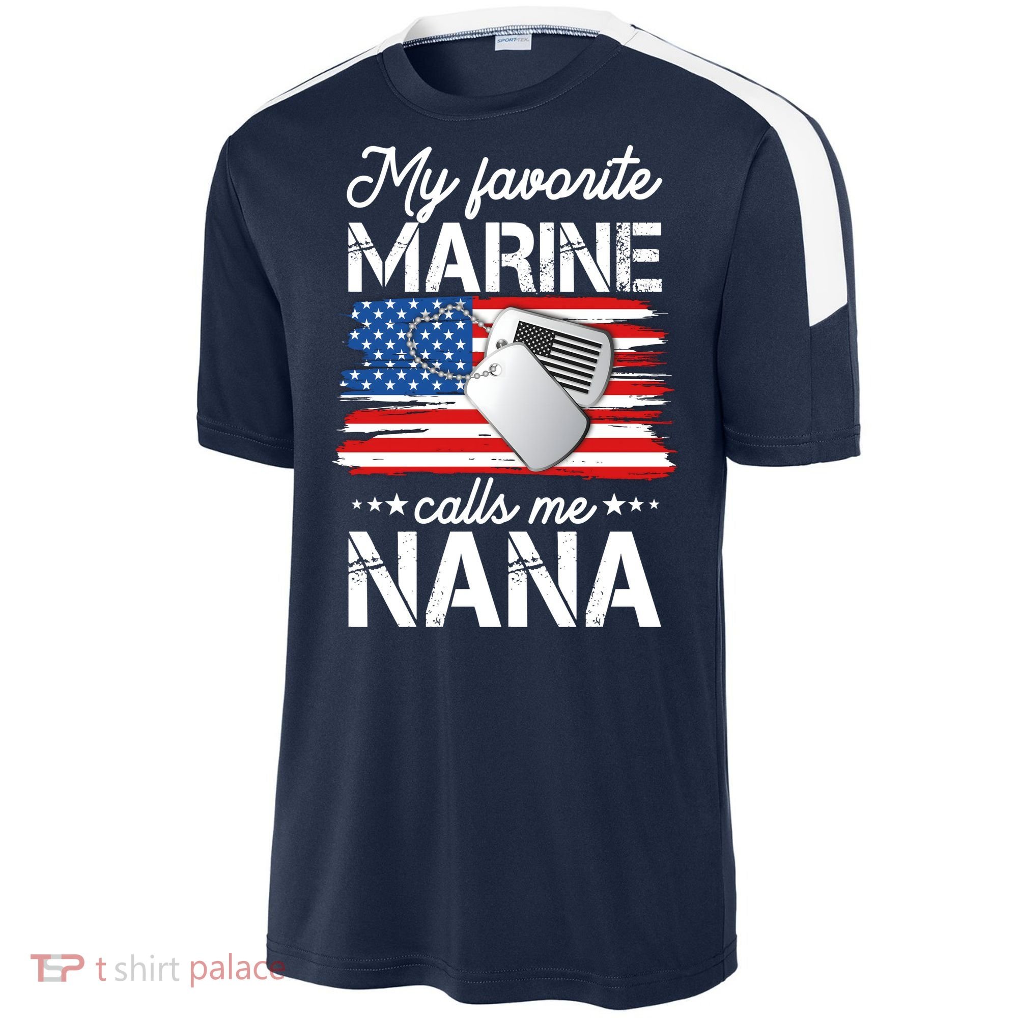 My Favorite Marine Calls Me Nana Sport-Tek Competitor United Soccer Jersey