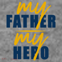 My Father My Hero Cute Dad Gift Toddler Hoodie thumb 2