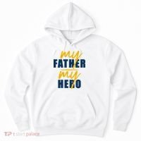 My Father My Hero Cute Dad Gift Hoodie thumb 0