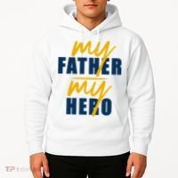 My Father My Hero Cute Dad Gift Hoodie thumb 2