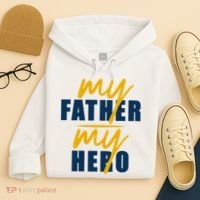 My Father My Hero Cute Dad Gift Hoodie thumb 4