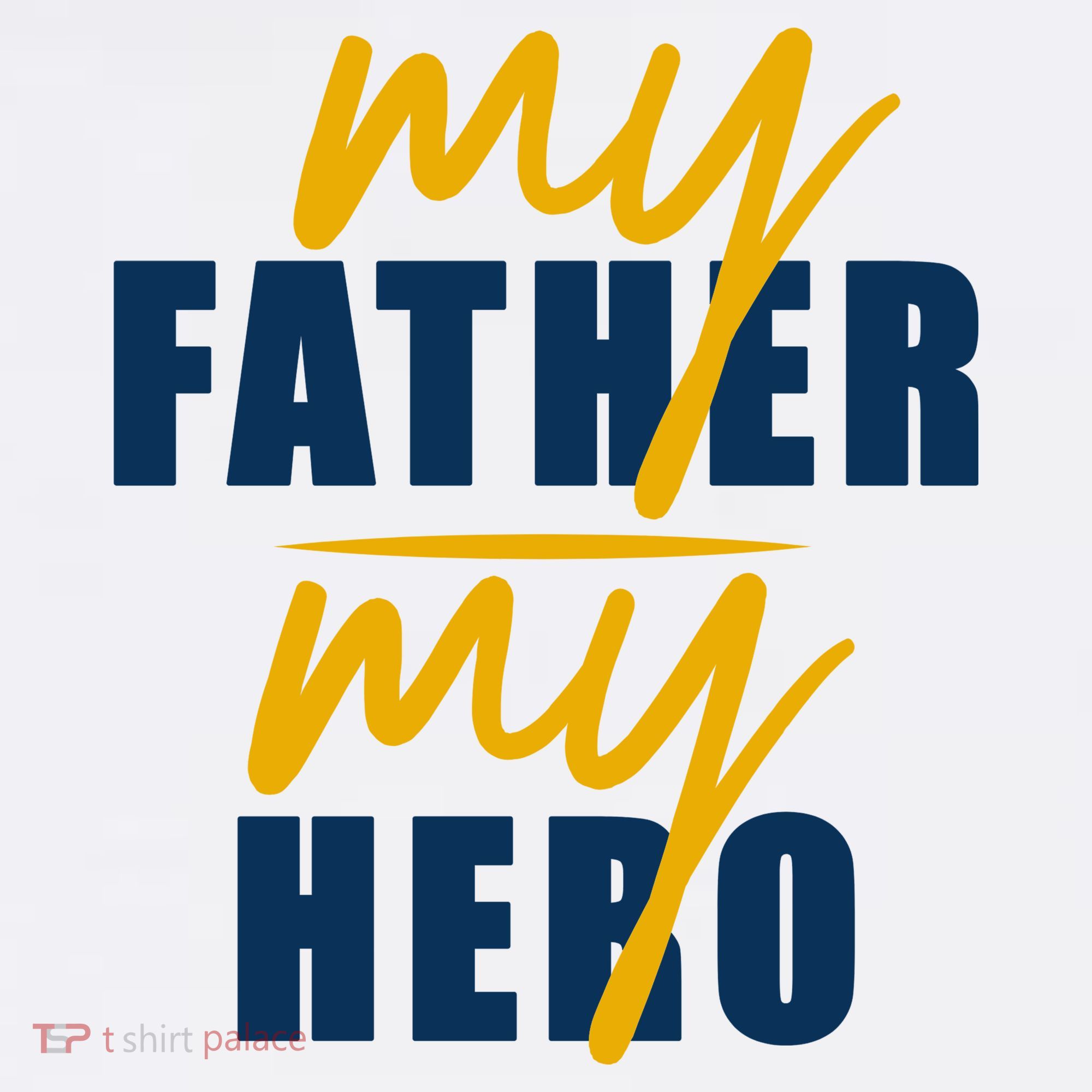 My Father My Hero Cute Dad Gift Long Sleeve Shirt