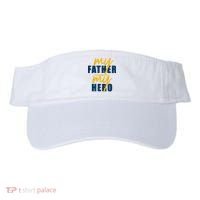 My Father My Hero Cute Dad Gift Visor thumb 0