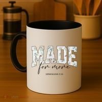 Made For More Cute Christian Jesus Gift Coffee Mug thumb 4