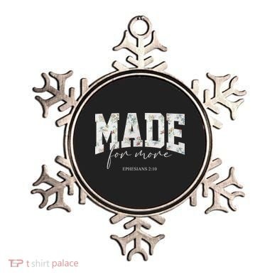 Made For More Cute Christian Jesus Gift Ornament
