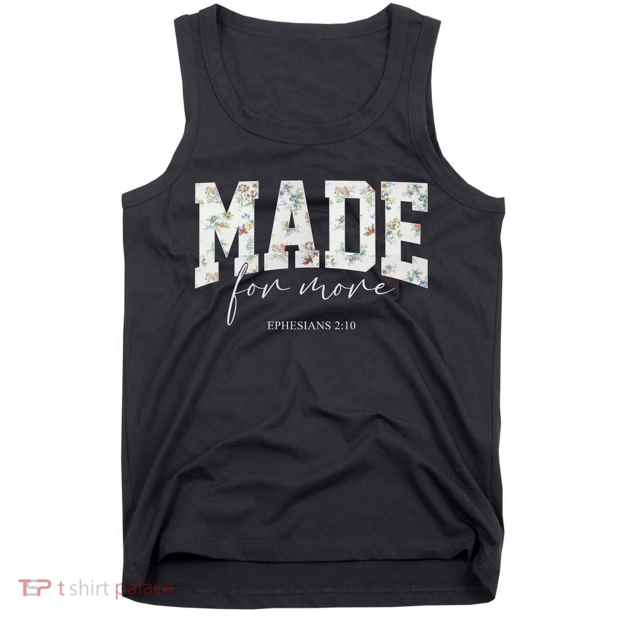 Made For More Cute Christian Jesus Gift Tank Top