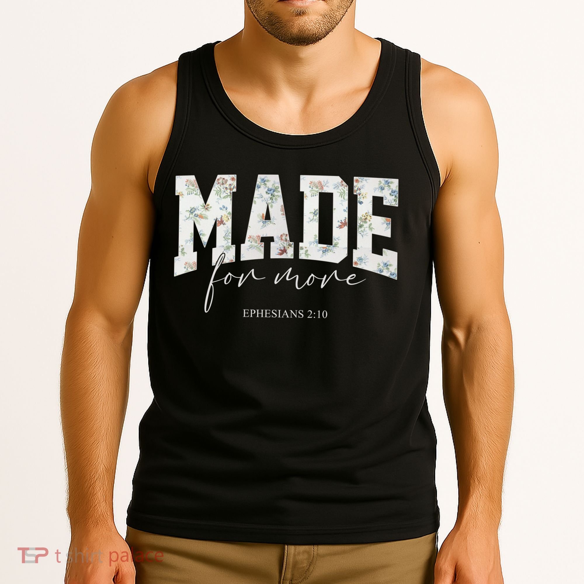 Made For More Cute Christian Jesus Gift Tank Top