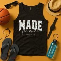 Made For More Cute Christian Jesus Gift Tank Top thumb 4