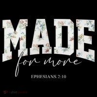 Made For More Cute Christian Jesus Gift Tank Top thumb 6