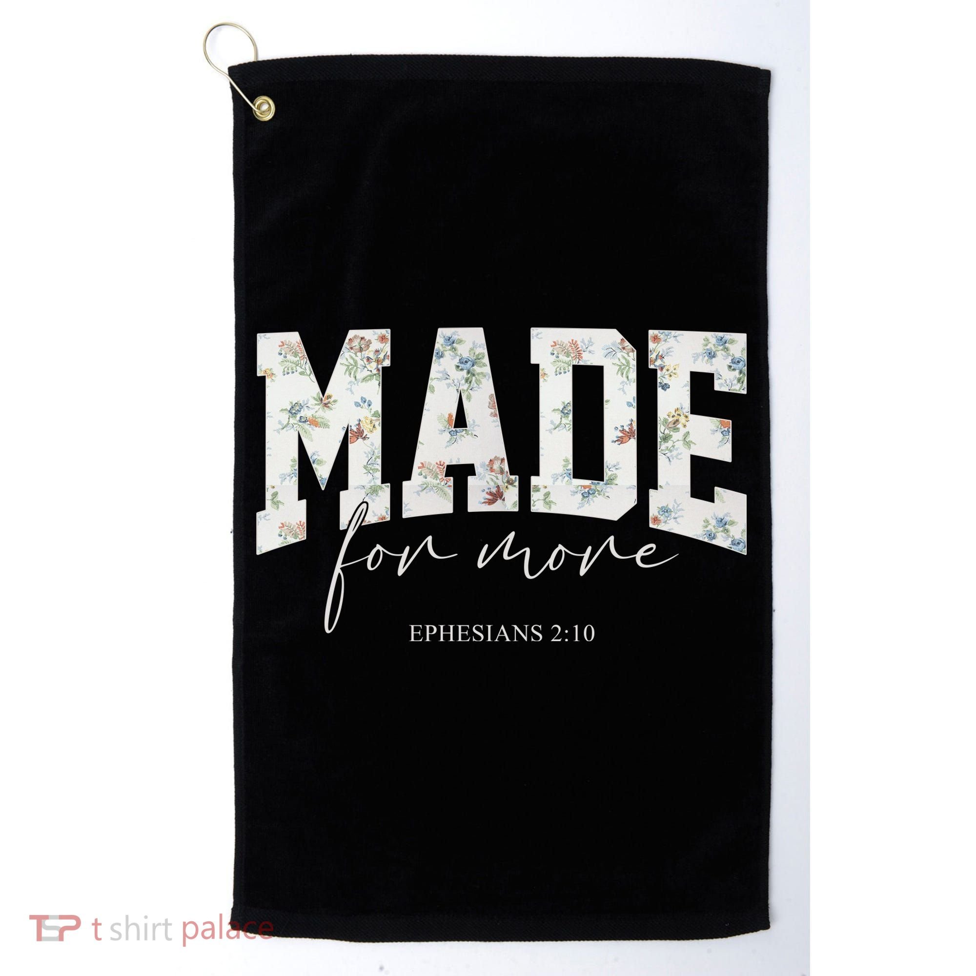 Made For More Cute Christian Jesus Gift Golf Towel