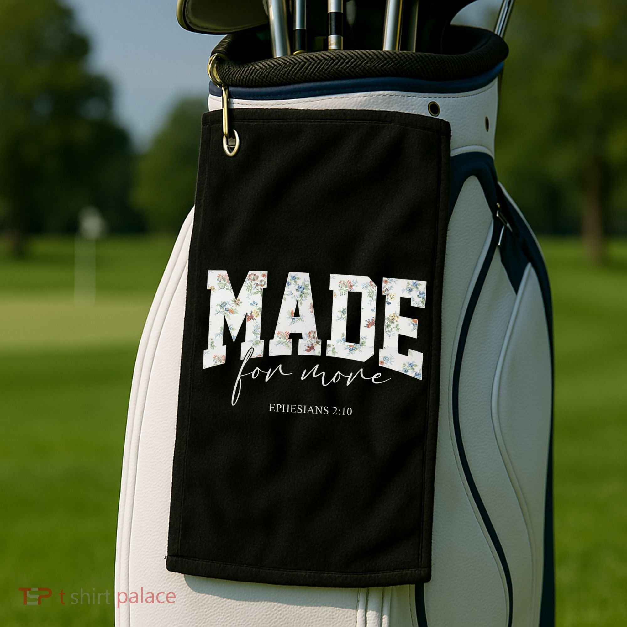 Made For More Cute Christian Jesus Gift Golf Towel