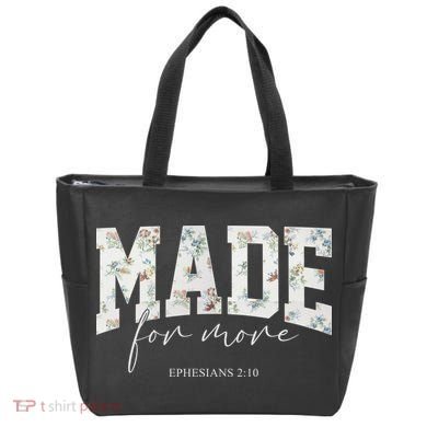 Made For More Cute Christian Jesus Gift Tote Bag