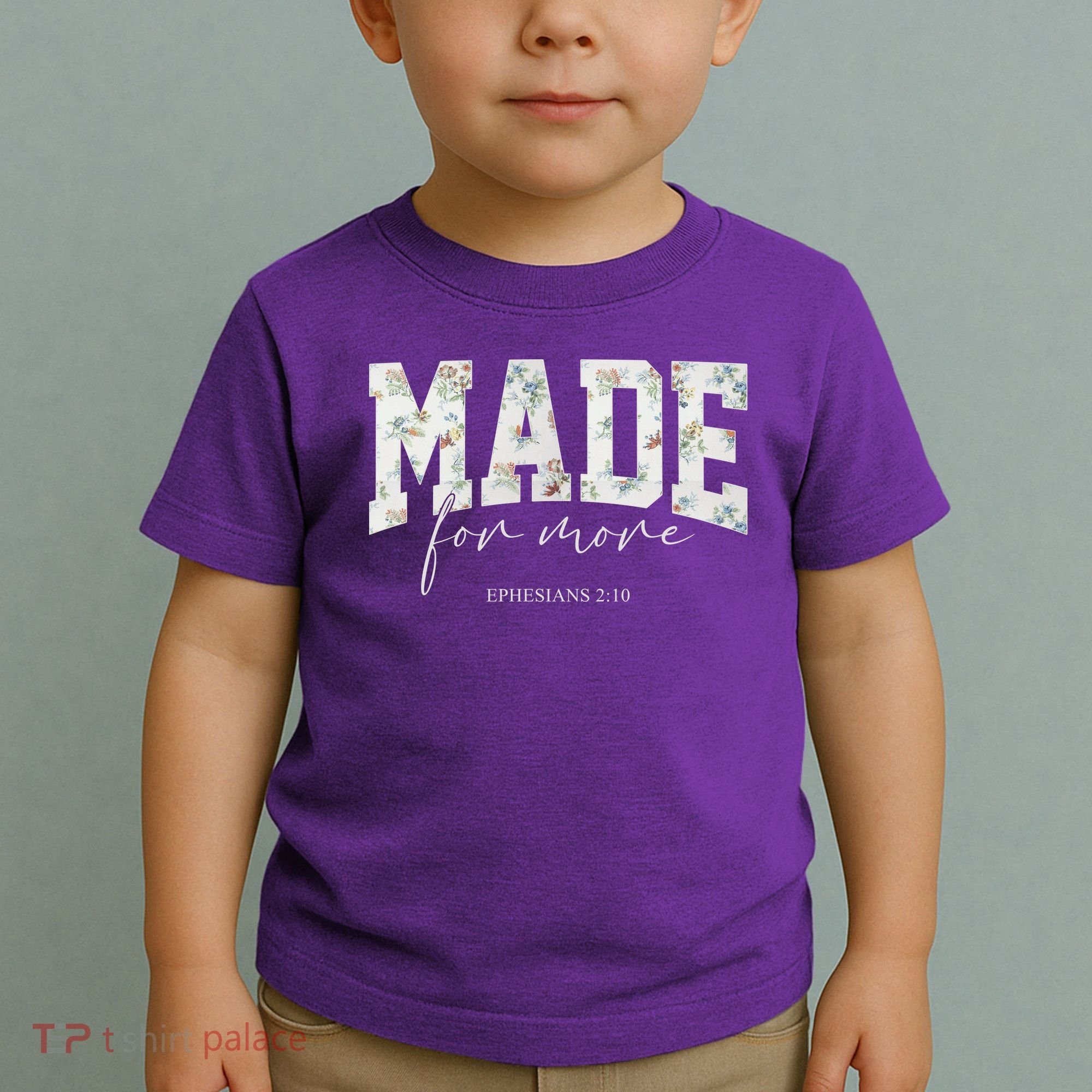 Made For More Cute Christian Jesus Gift Toddler T-Shirt