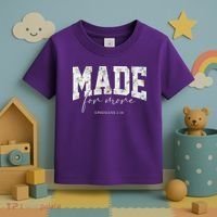 Made For More Cute Christian Jesus Gift Toddler T-Shirt thumb 3