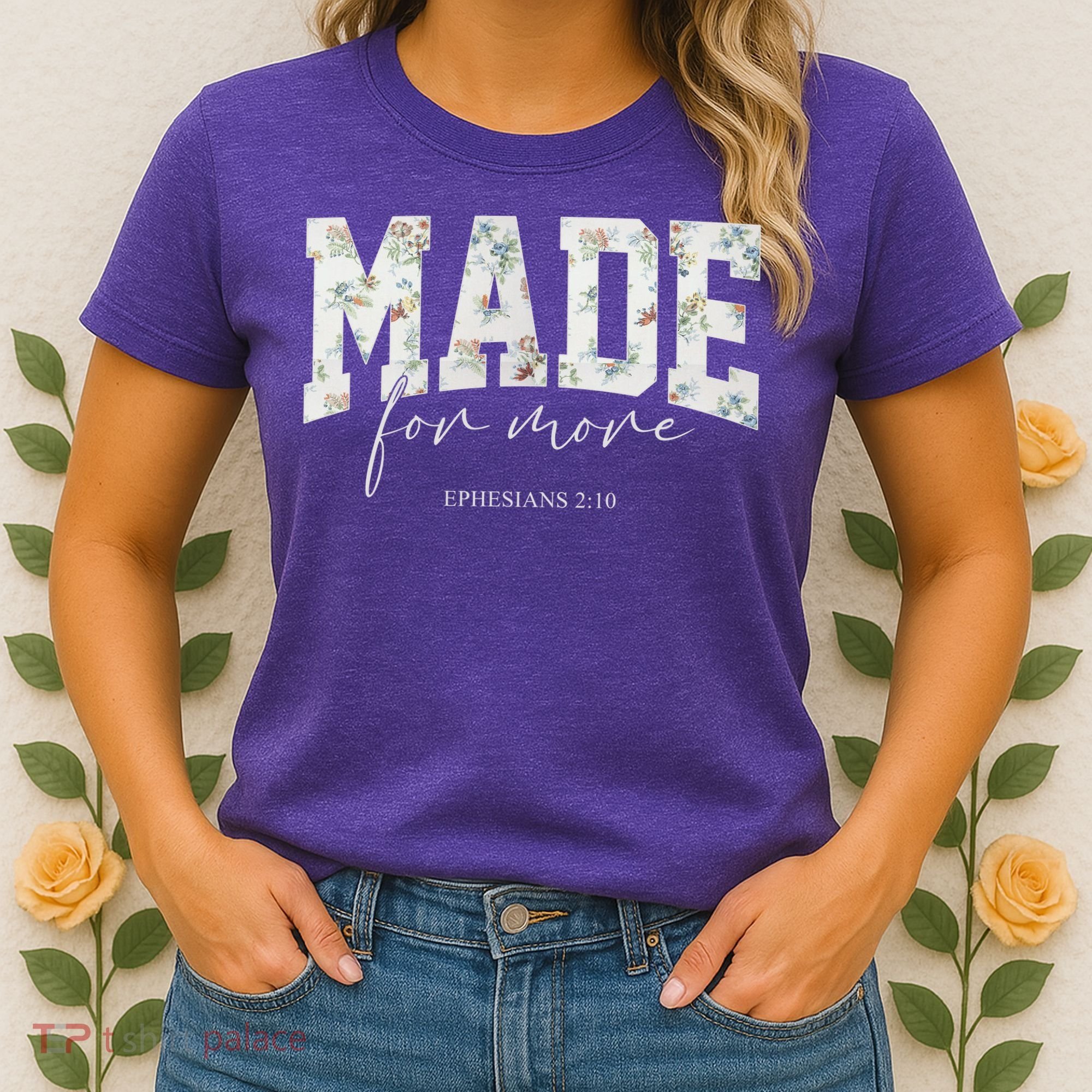 Made For More Cute Christian Jesus Gift Women's T-Shirt