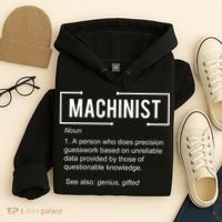 Machinist For Menfunny Machinist Premium Hoodie thumb 4