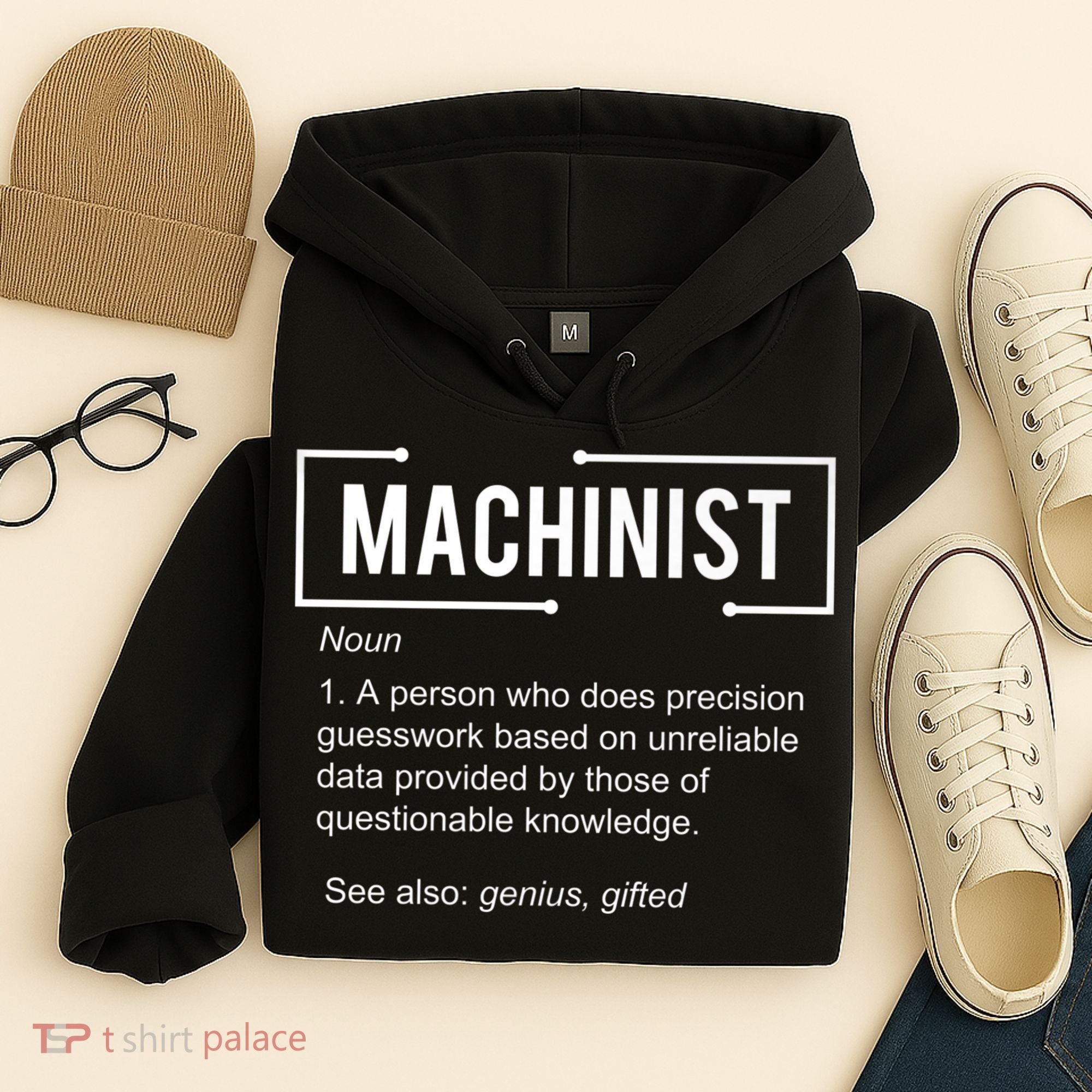 Machinist For Menfunny Machinist Premium Hoodie