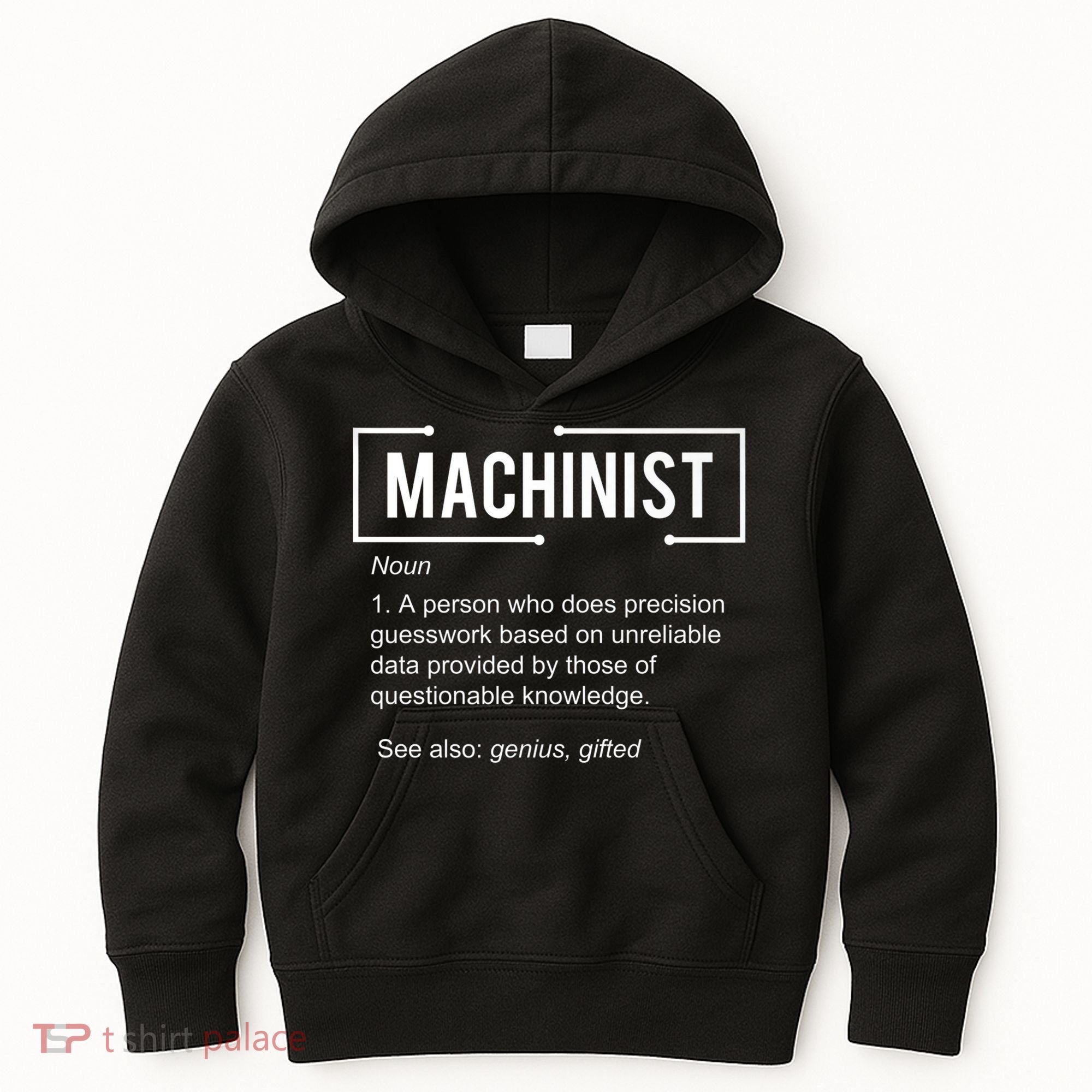 Machinist For Menfunny Machinist Premium Kids Hoodie