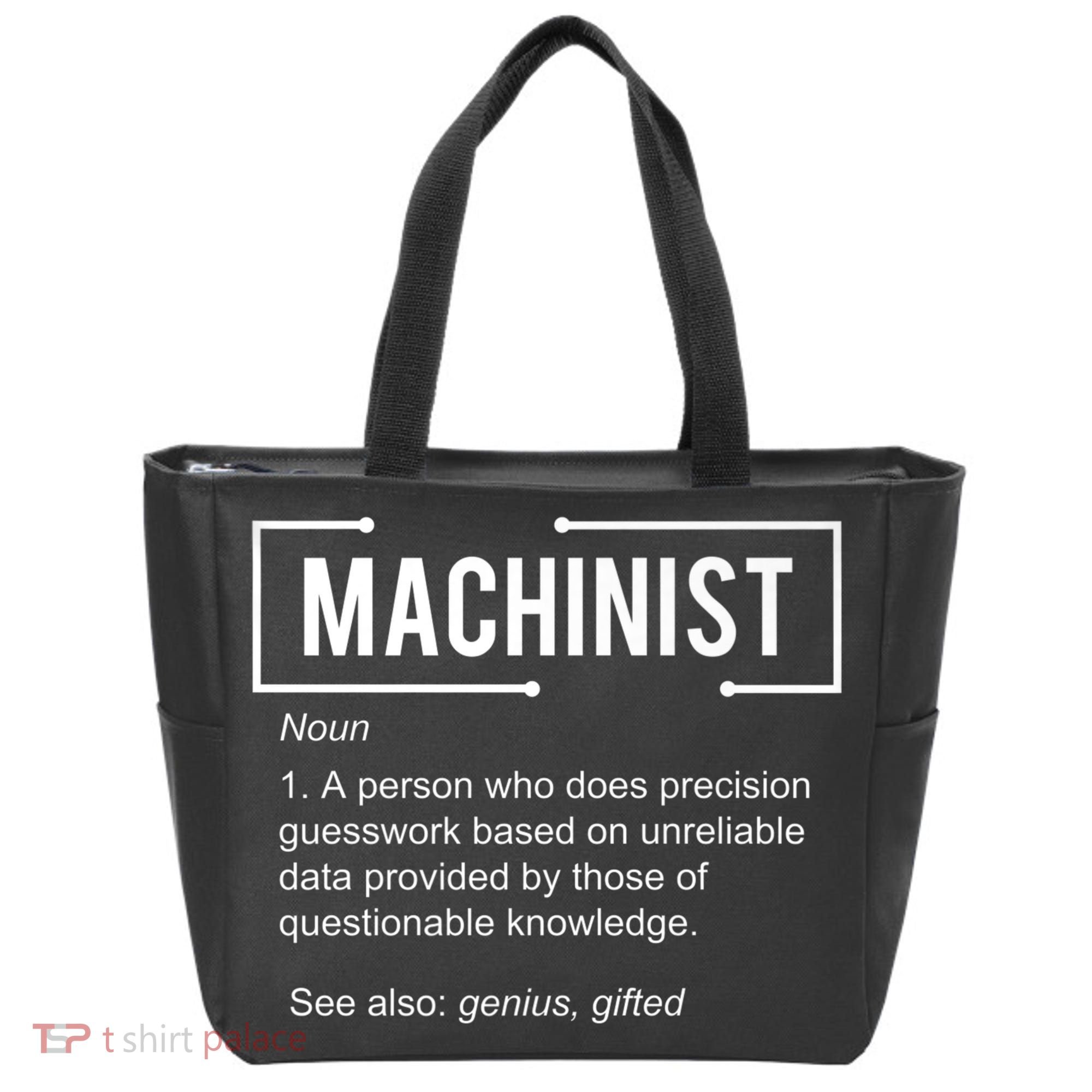 Machinist For Menfunny Machinist Premium Tote Bag
