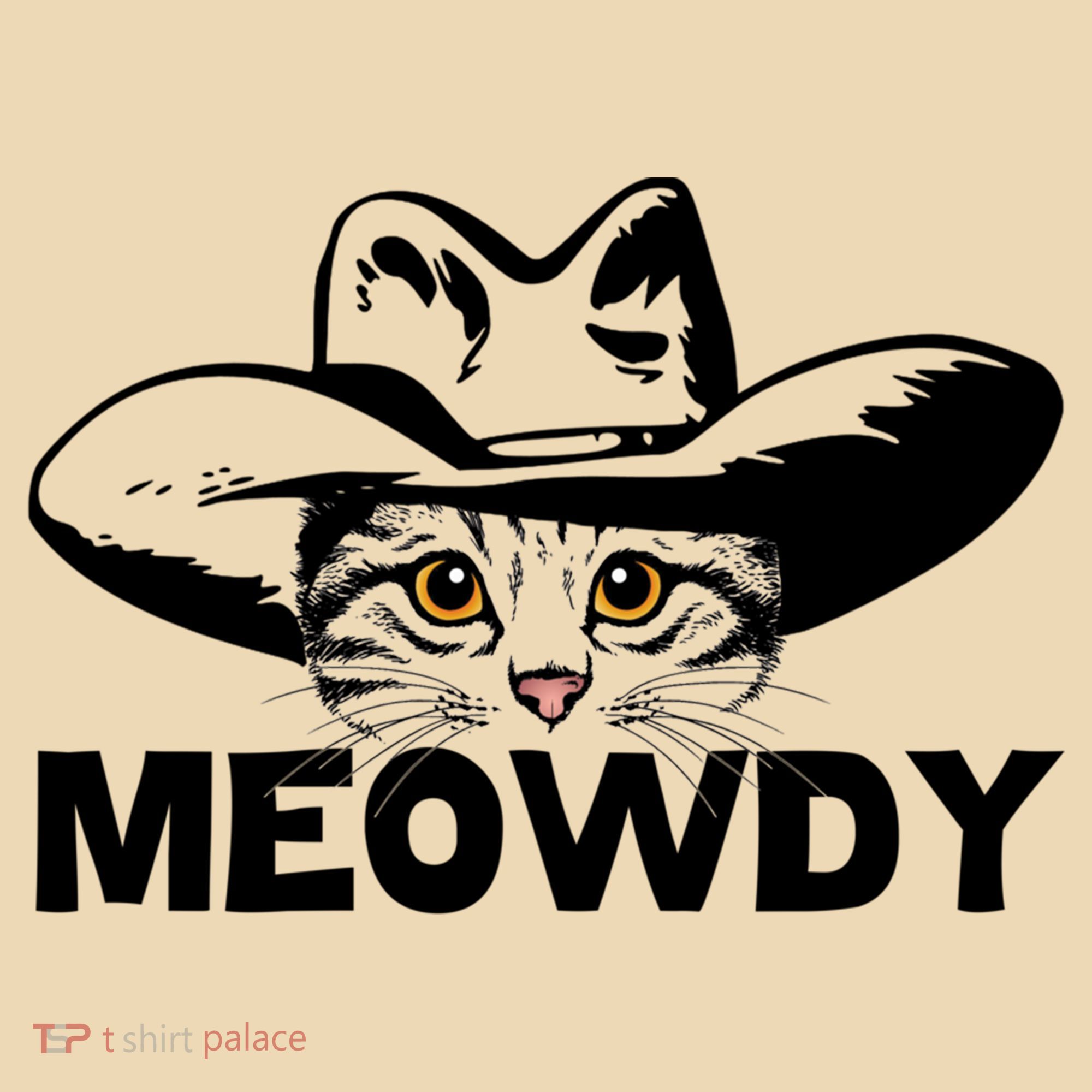 Meowdy Funny Mashup Between Meow And Howdy Cat Meme Great Gift Tote Bag