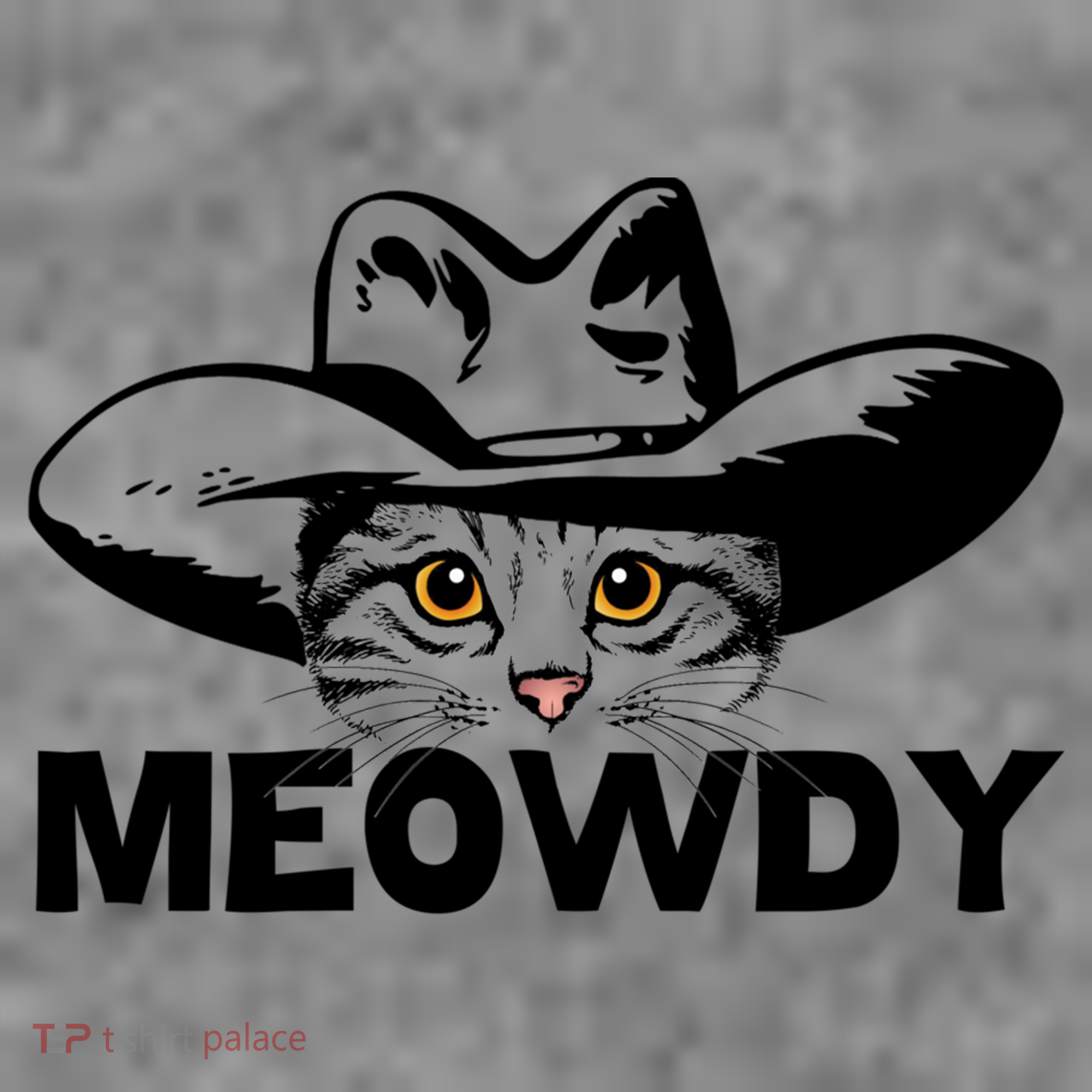 Meowdy Funny Mashup Between Meow And Howdy Cat Meme Great Gift Toddler Hoodie