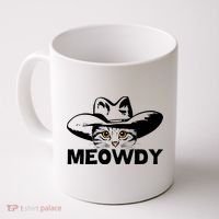 Meowdy Funny Mashup Between Meow And Howdy Cat Meme Great Gift Coffee Mug thumb 0