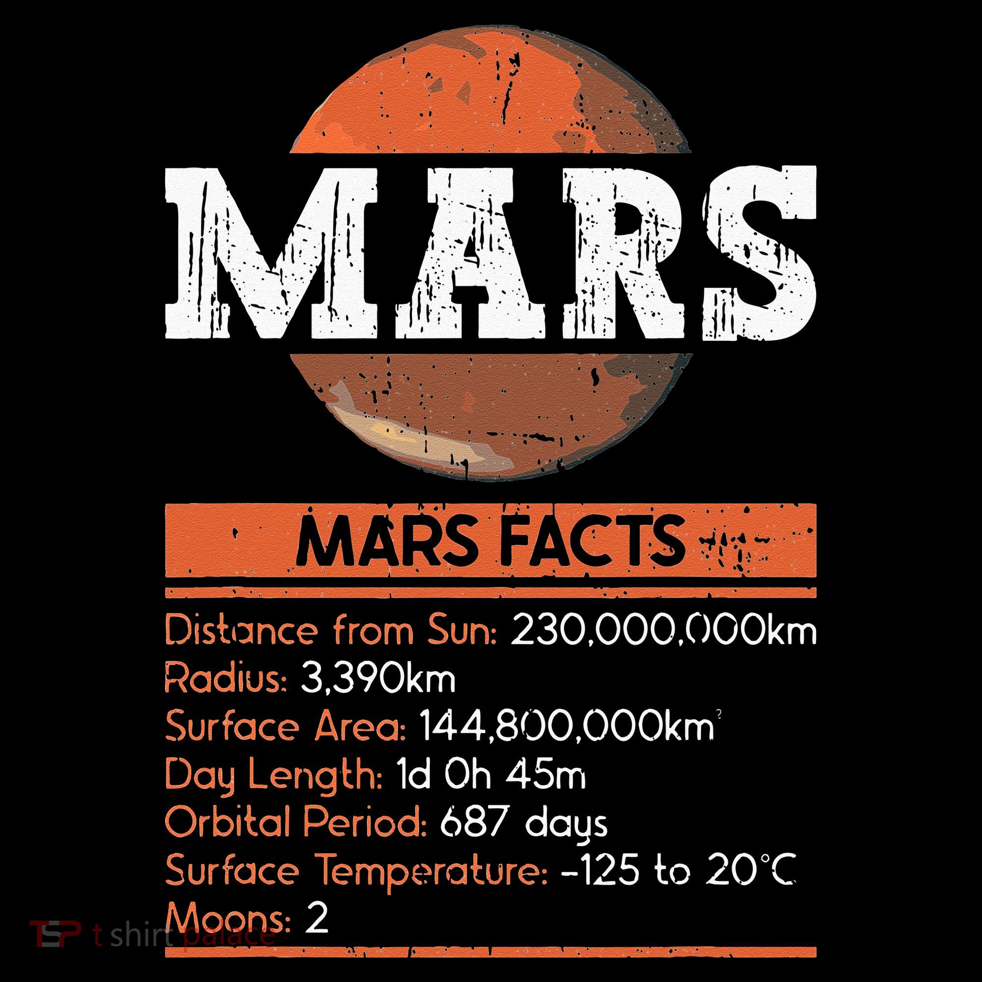 Mars Facts Mars Planet Space Lover Women's Hoodie