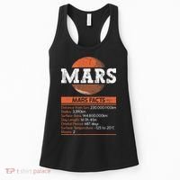 Mars Facts Mars Planet Space Lover Women's Tank Top thumb 0
