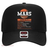 Mars Facts Mars Planet Space Lover Hat thumb 0