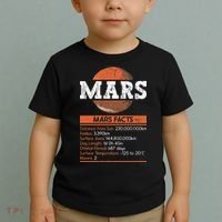 Mars Facts Mars Planet Space Lover Toddler T-Shirt thumb 2