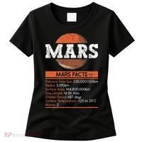 Mars Facts Mars Planet Space Lover Women's T-Shirt thumb 0