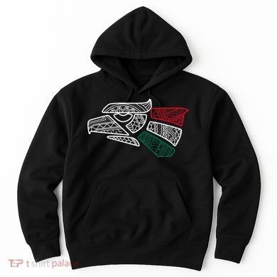 Mexico Flag Mexican Eagle Aztec Style Hecho En Mexico Hoodie