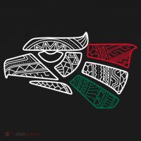 Mexico Flag Mexican Eagle Aztec Style Hecho En Mexico Long Sleeve Shirt thumb 2