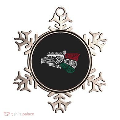 Mexico Flag Mexican Eagle Aztec Style Hecho En Mexico Ornament