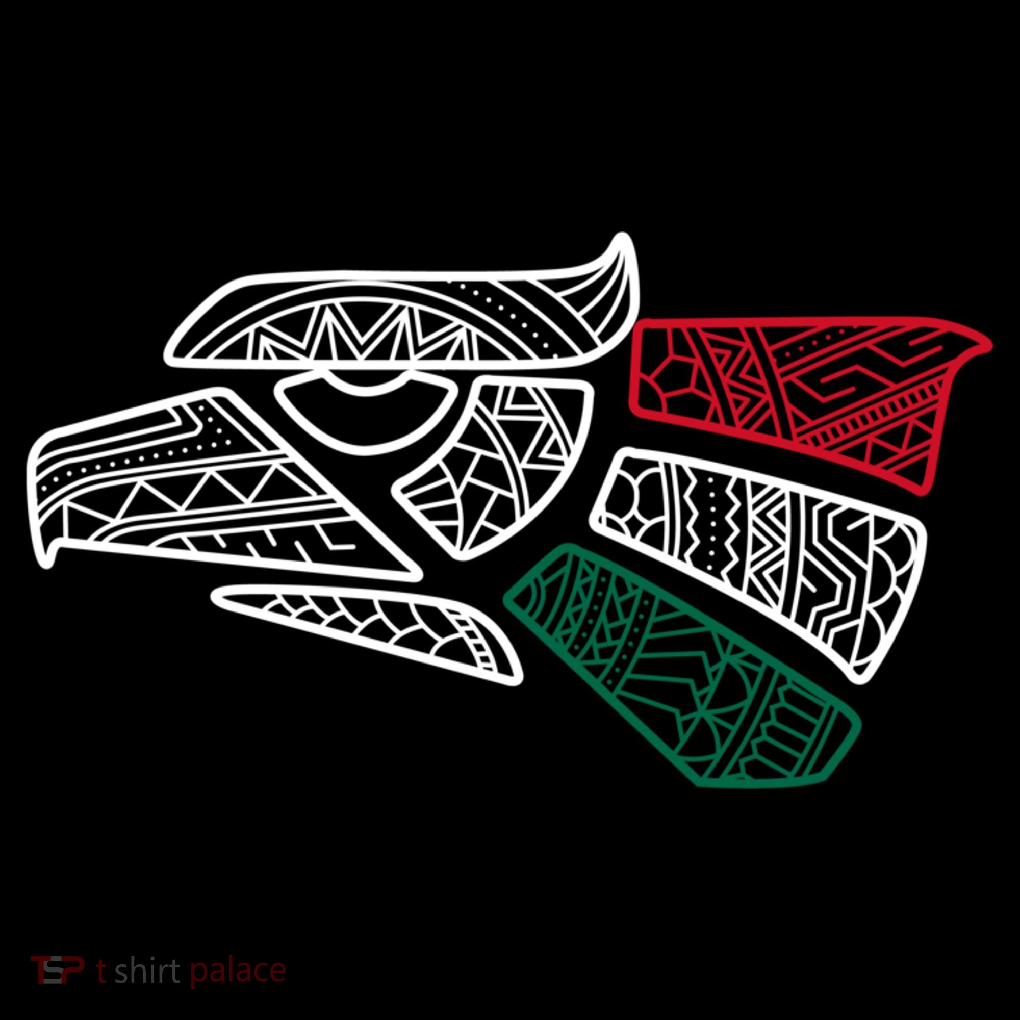 Mexico Flag Mexican Eagle Aztec Style Hecho En Mexico Ornament