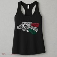 Mexico Flag Mexican Eagle Aztec Style Hecho En Mexico Women's Tank Top thumb 3