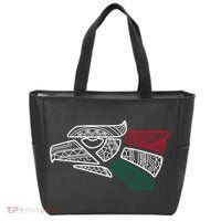 Mexico Flag Mexican Eagle Aztec Style Hecho En Mexico Tote Bag thumb 0