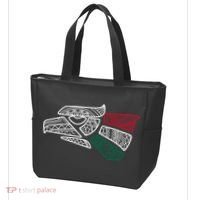 Mexico Flag Mexican Eagle Aztec Style Hecho En Mexico Tote Bag thumb 3