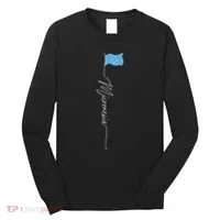 Micronesia Flag Micronesian Flag Micronesian Patriotic Flag Long Sleeve Shirt thumb 0