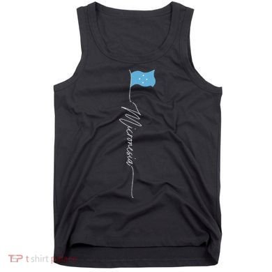 Micronesia Flag Micronesian Flag Micronesian Patriotic Flag Tank Top