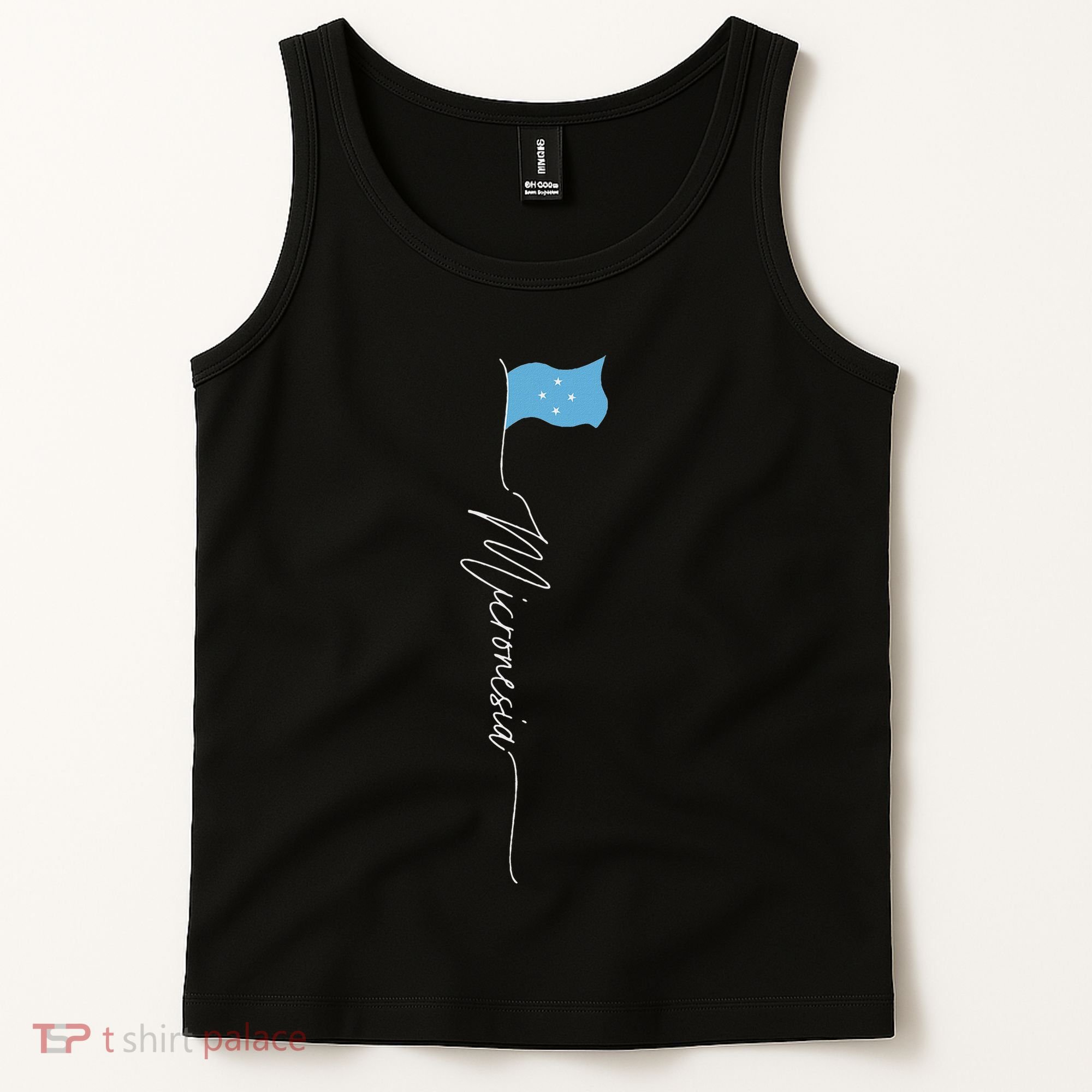 Micronesia Flag Micronesian Flag Micronesian Patriotic Flag Tank Top