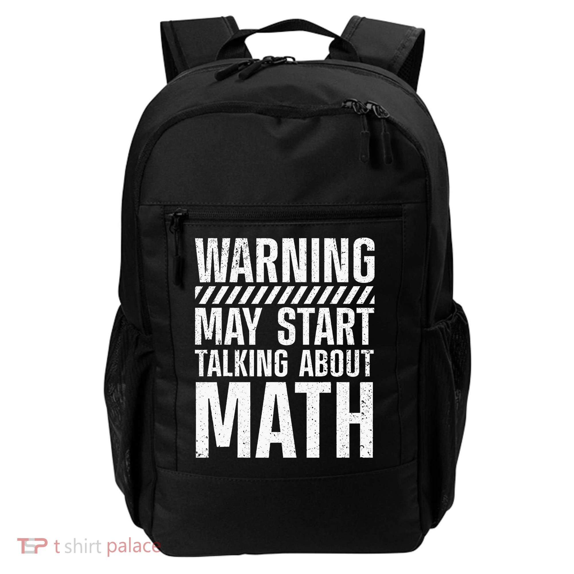Mathematics For Men Women Best Math Teacher Algebra Lover Backpack